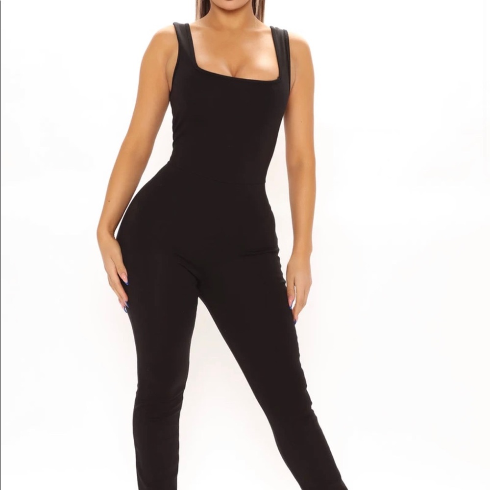 FASHIONNOVA Love Evolution Sleeveless Jumpsuit